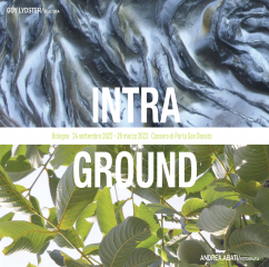 Intra-ground: installazione site-specific dello scultore guy lydster e del fotografo andre